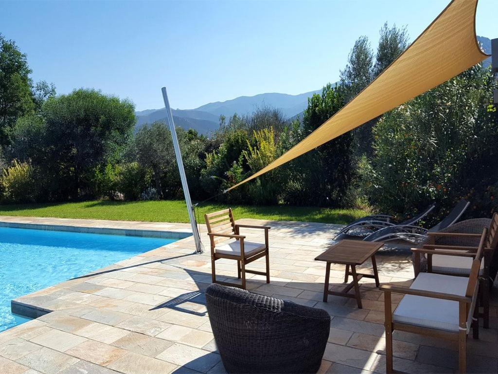 Le Bois De Capra Scorsa Villa Belgodère Buitenkant foto