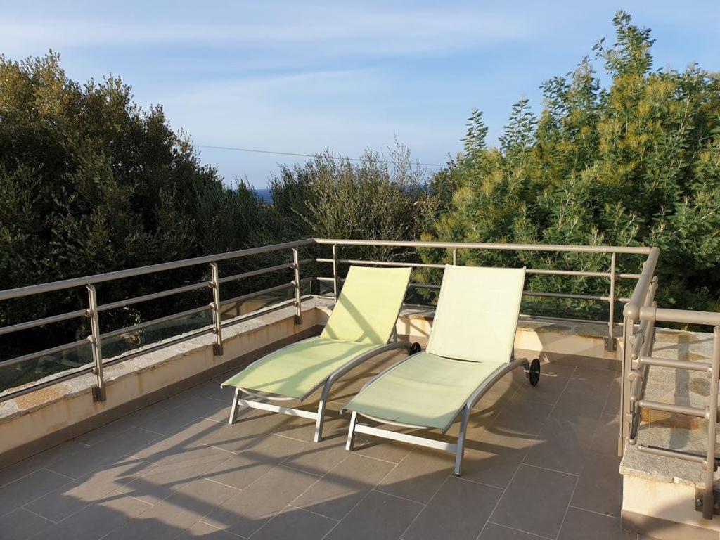 Le Bois De Capra Scorsa Villa Belgodère Buitenkant foto